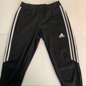 black adidas joggers!